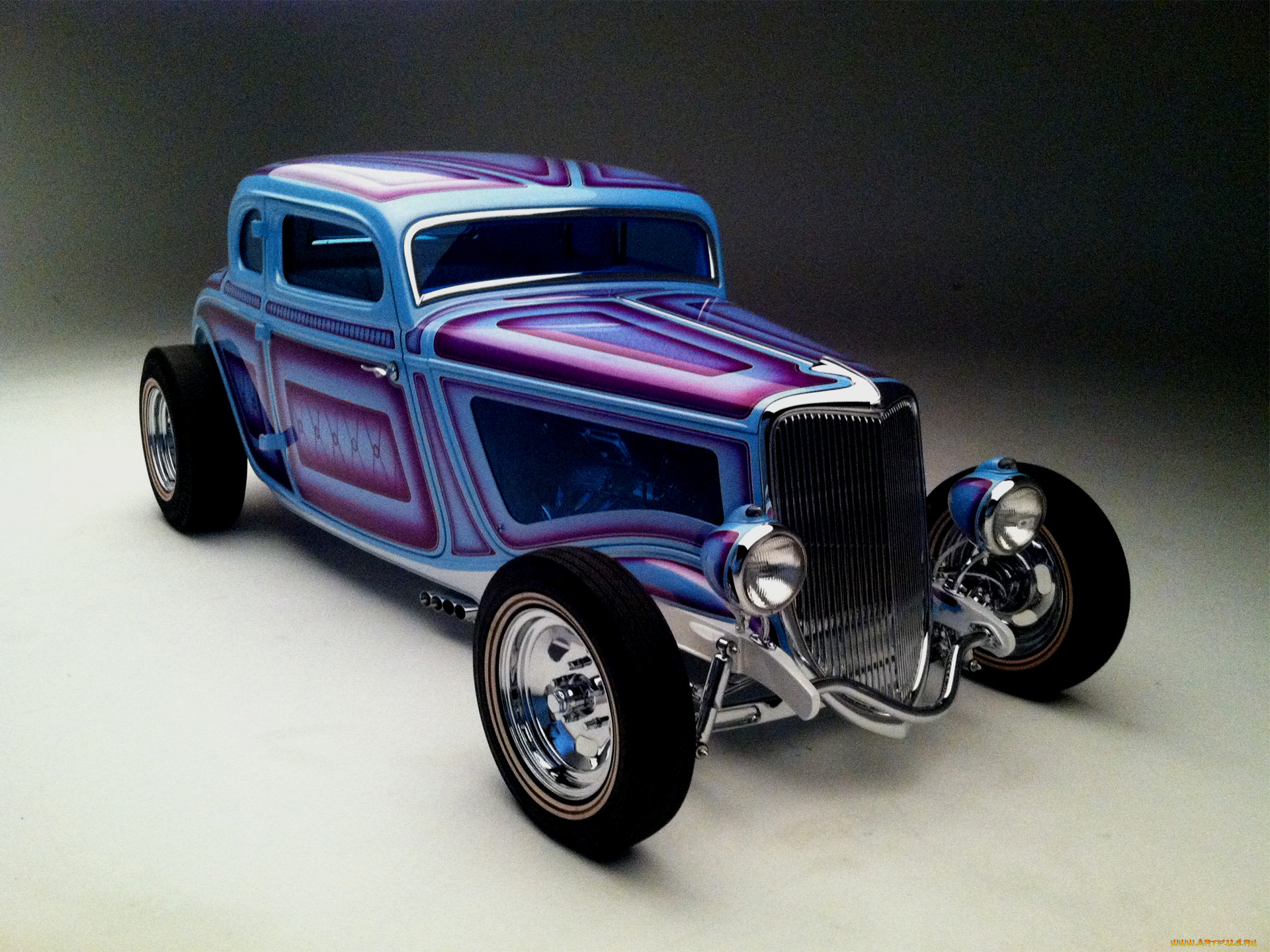 , custom classic car, car